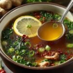 Anti-Inflammatory Miso Ginger Broth