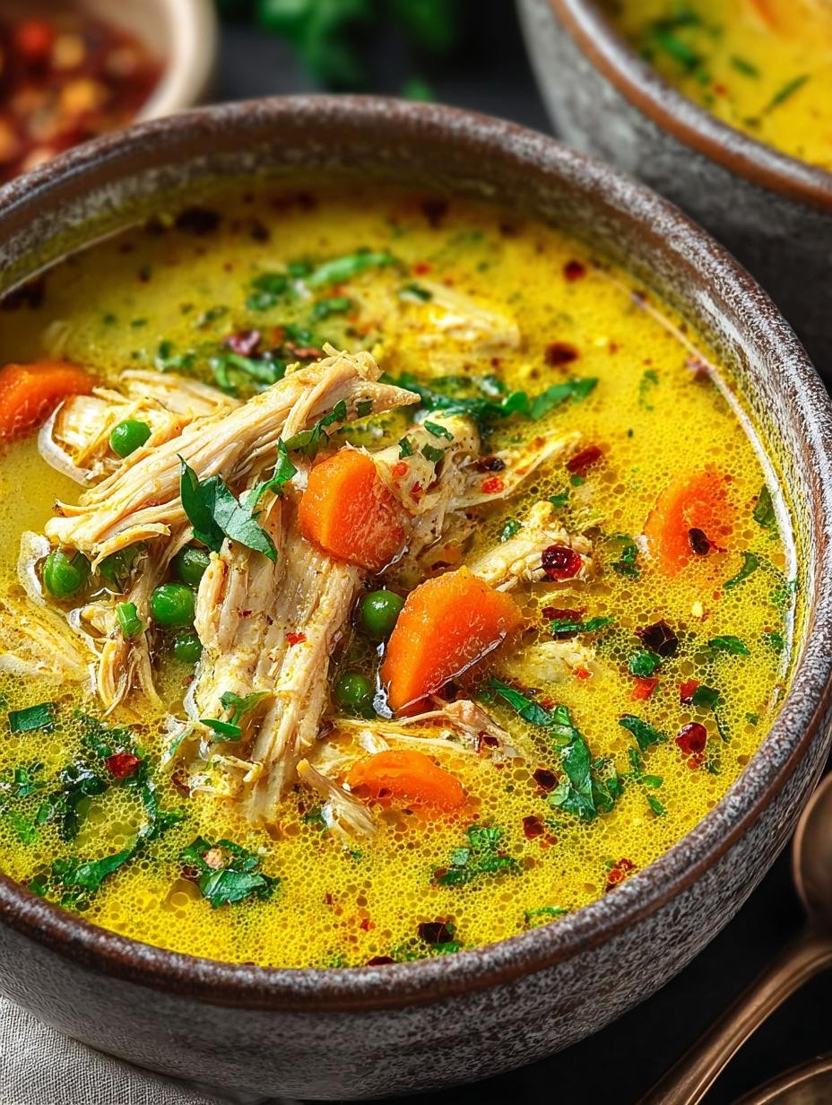 Anti-Inflammatory Turmeric Chicken Soup for Cozy Wellness - Anti-Inflammatory Turmeric Chicken Soup - main visual representation