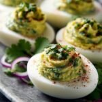 Avocado Deviled Eggs