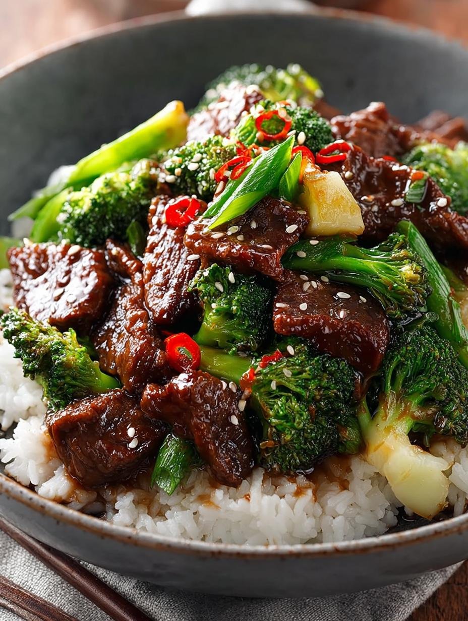 Beef Broccoli Stir-Fry