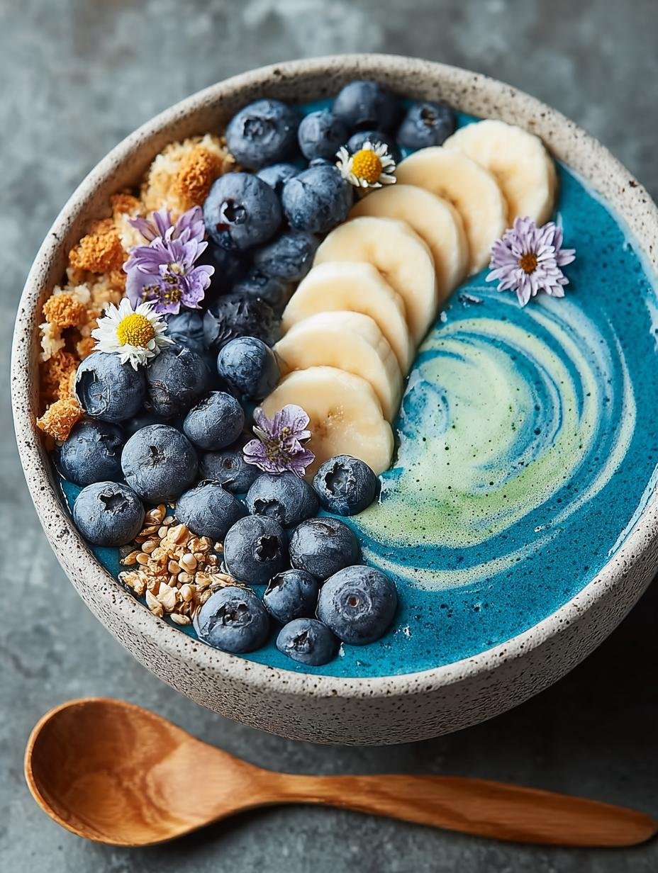 Blue Spirulina Smoothie Bowl: 5 Reasons to Love It - Blue Spirulina Smoothie Bowl - main visual representation