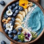 Blue Spirulina Smoothie Bowl