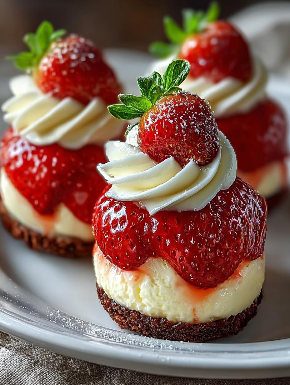 Cheesecake Stuffed Strawberries: 5 Easy No-Bake Treats - Cheesecake Stuffed Strawberries: Your Ultimate No-Bake Delight - additional detail