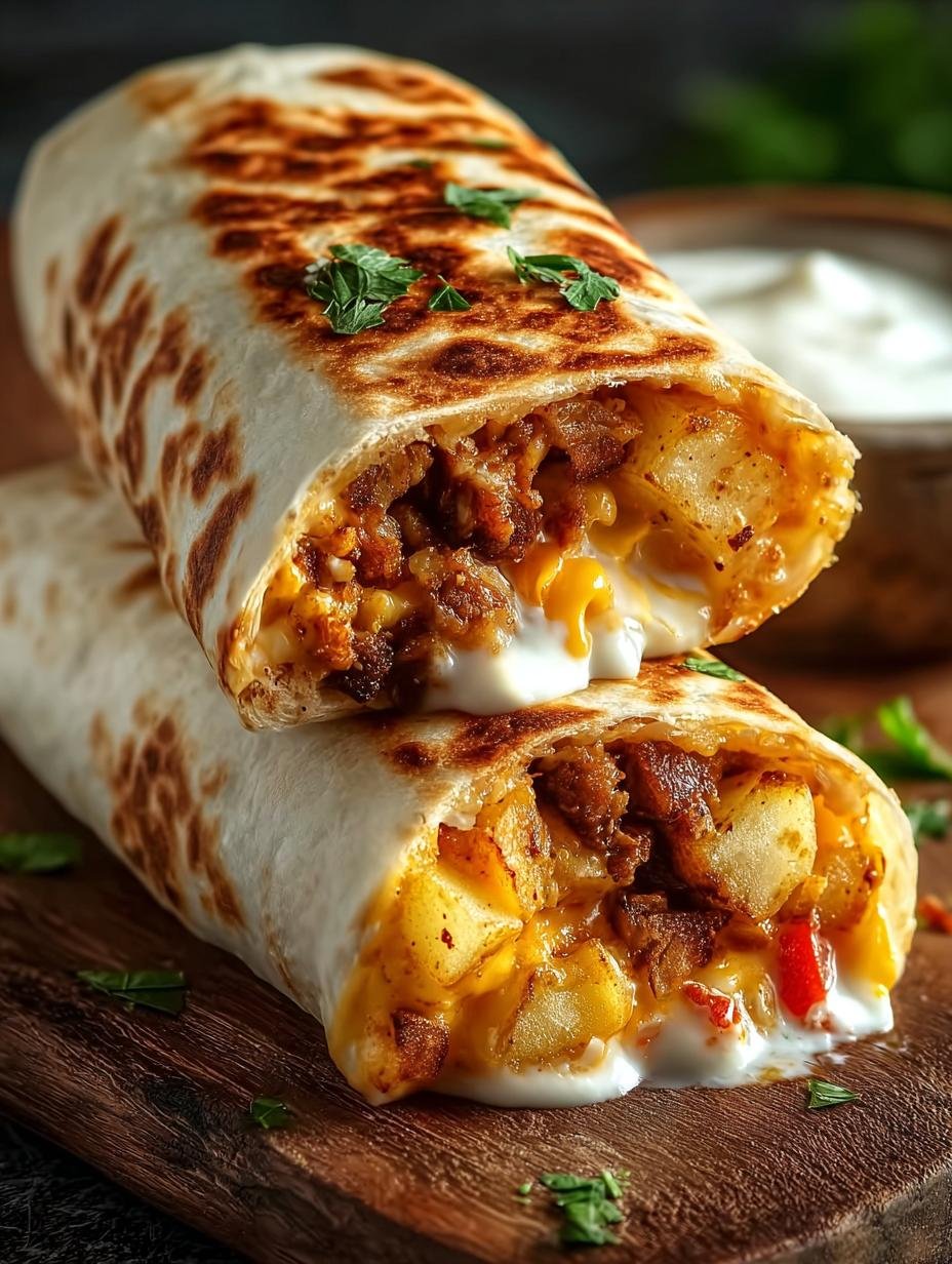 Cheesy Potato Burritos Comfort Meal: A Family Favorite - Cheesy Potato Burritos Comfort Meal: A Family Favorite Delight - additional detail