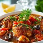 Chicken Marengo Stew Recipe