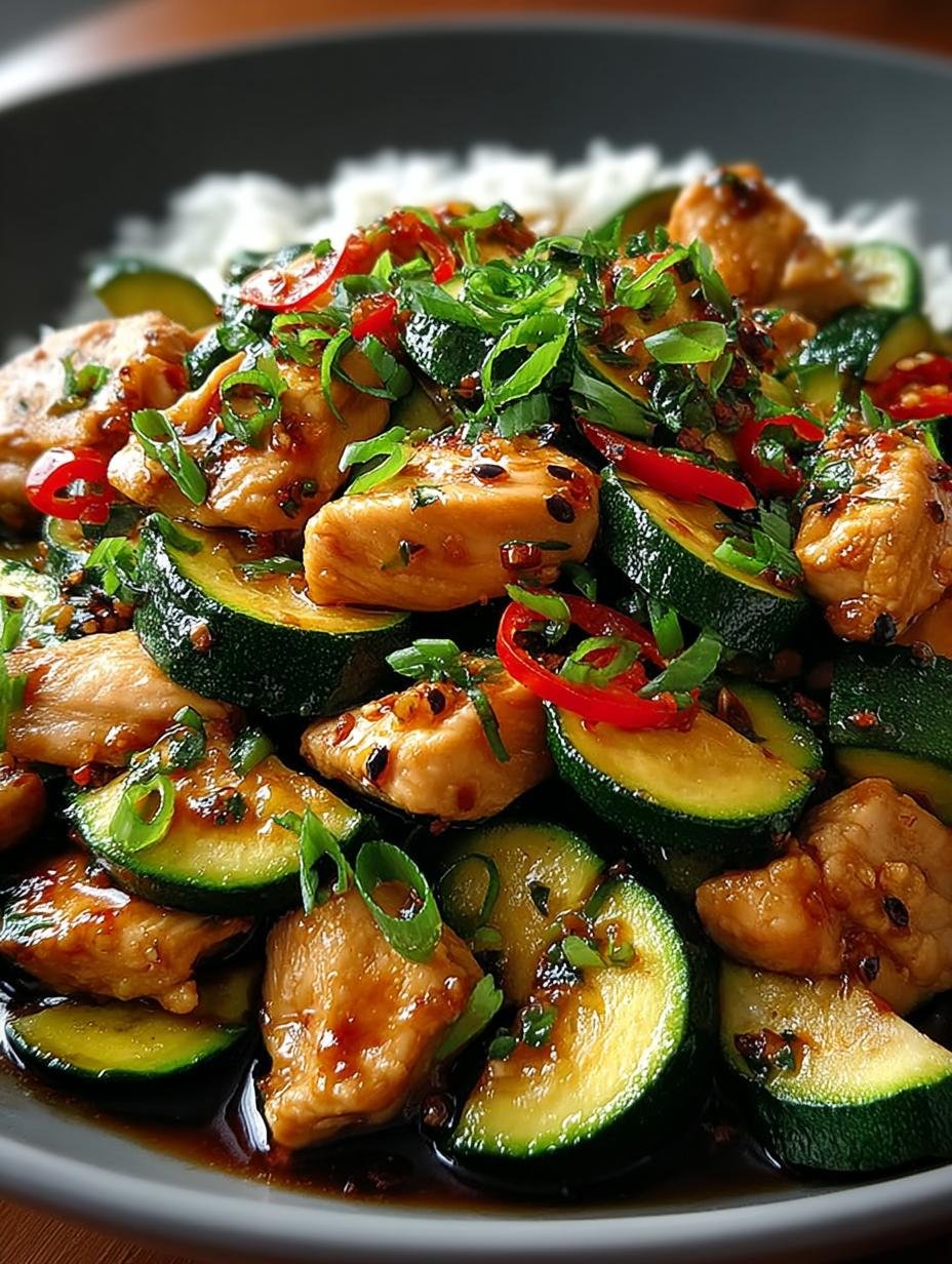 Chicken Zucchini Stir Fry: 5-Minute Flavorful Delight - Chicken Zucchini Stir Fry - main visual representation