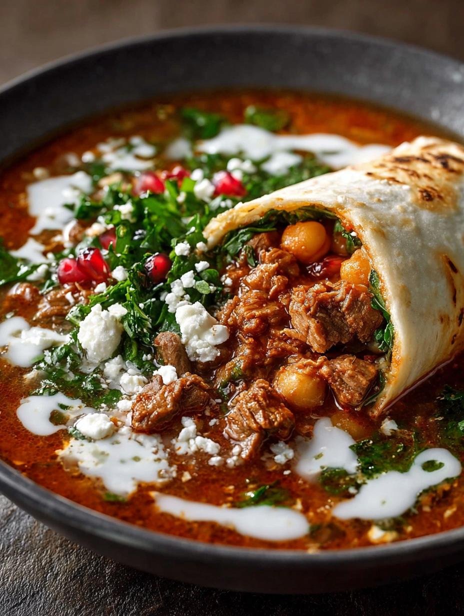 Chickpea Lamb Shawarma Soup: A Comforting Delight 3 Chickpea Lamb Shawarma Soup: A Comforting Delight - Chickpea Lamb Shawarma Soup - additional detail