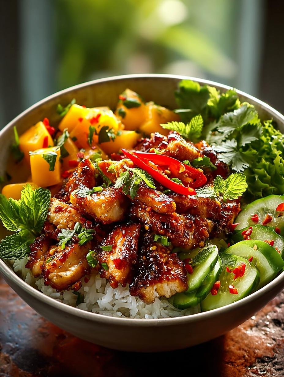 Chili Crisp Chicken Bowl: 5 Steps to Pure Deliciousness 3 Chili Crisp Chicken Bowl: 5 Steps to Pure Deliciousness - Chili Crisp Chicken Bowl - additional detail