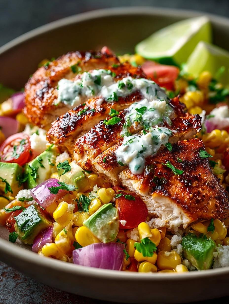 Chipotle Chicken Elote Salad: 5 Bold Flavor Secrets - Chipotle Chicken Elote Salad - additional detail