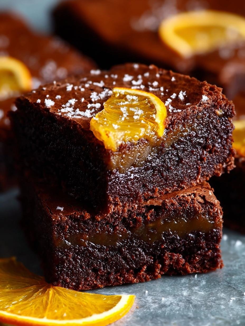 Chocolate Orange Brownies: 16 Indulgent Bites You’ll Love 3 Chocolate Orange Brownies: 16 Indulgent Bites You’ll Love - Chocolate Orange Brownies - additional detail