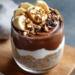 Chocolate Peanut Butter Overnight Oats