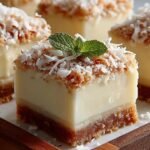 Coconut Rum Snow Squares
