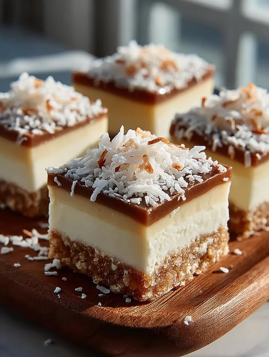 Coconut Rum Snow Squares: 16 Irresistible Tropical Treats - Coconut Rum Snow Squares - additional detail
