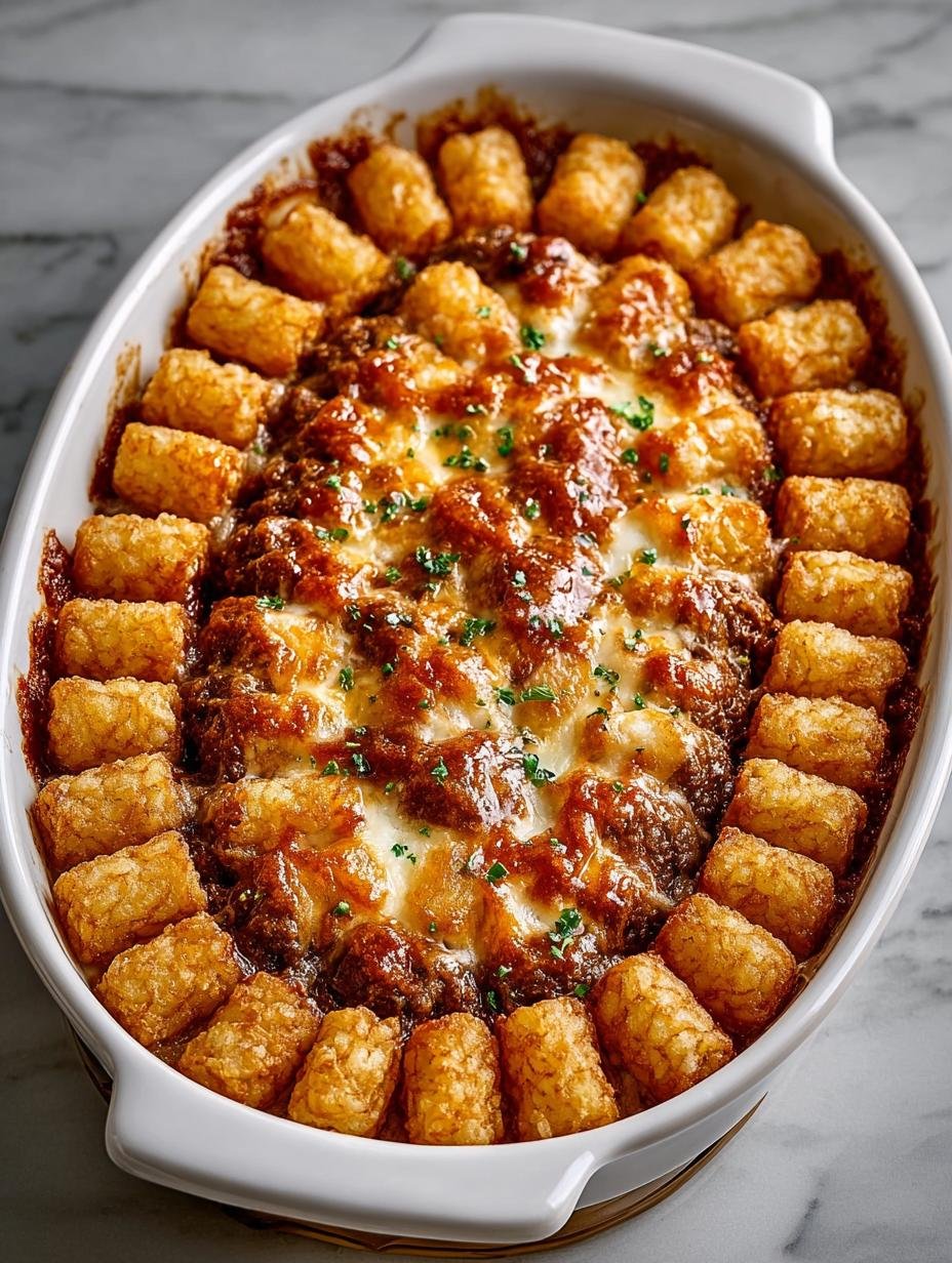 Cowboy Tater Tot Casserole: 8 Comforting Layers of Flavor - Cowboy Tater Tot Casserole - main visual representation