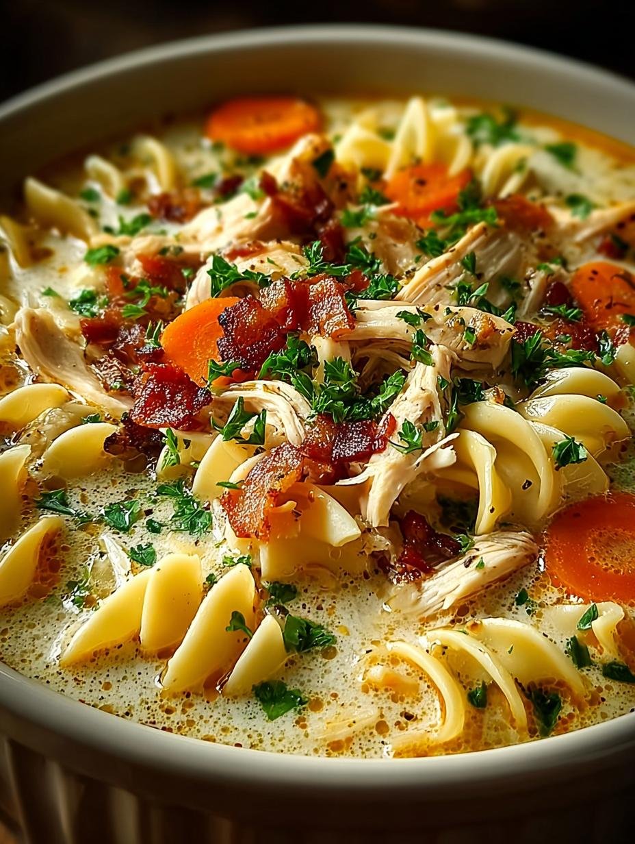 Crack Chicken Noodle Soup: 5 Comforting Steps to Bliss - Crack Chicken Noodle Soup - additional detail