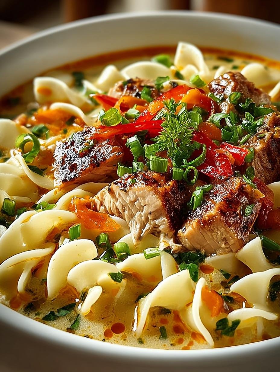 Crack Chicken Noodle Soup