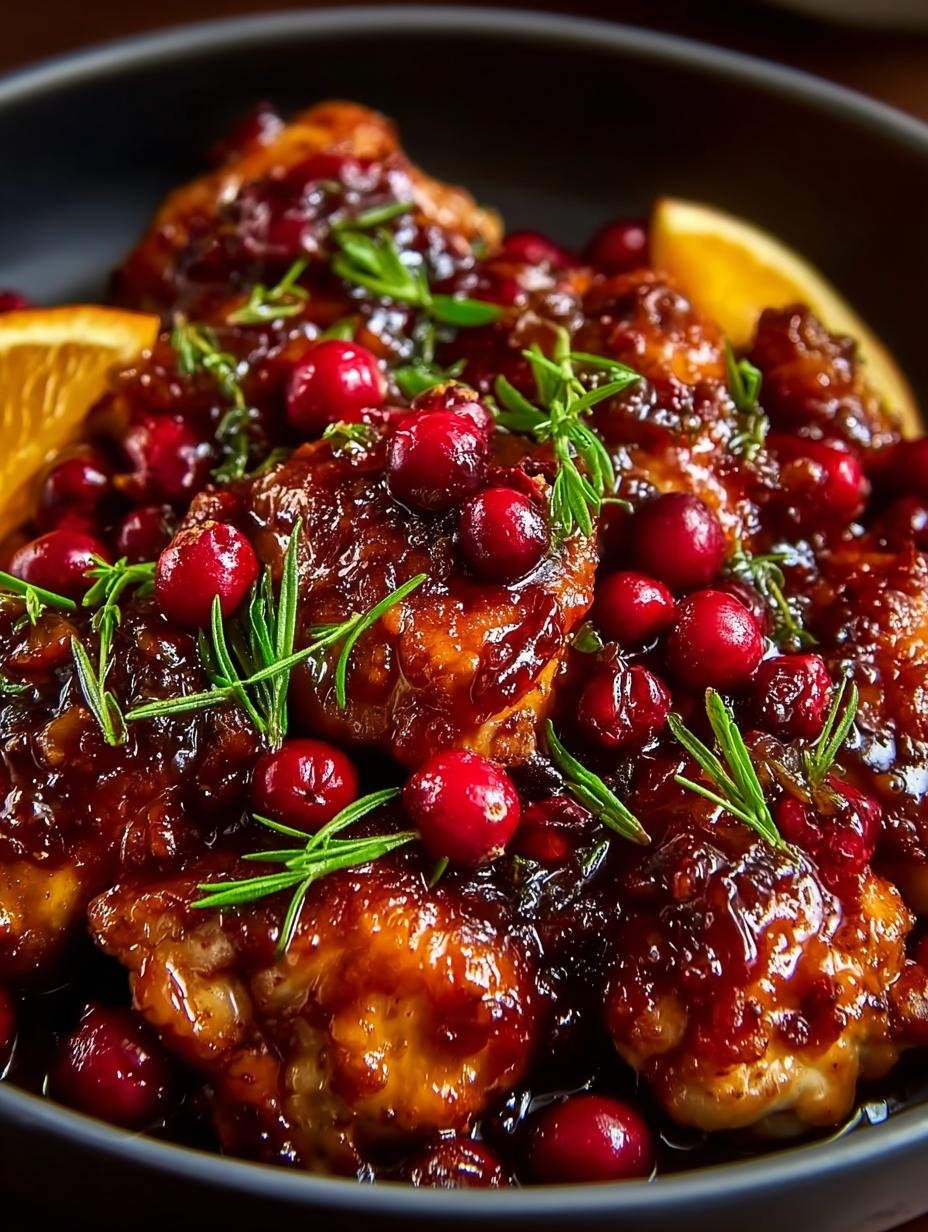 Cranberry Orange Chicken Recipe: 5 Simple Steps to Delight - Cranberry Orange Chicken Recipe - main visual representation