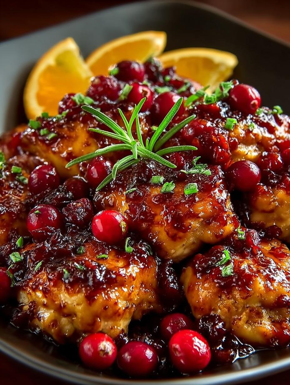 Cranberry Orange Chicken Recipe: 5 Simple Steps to Delight - Cranberry Orange Chicken Recipe - additional detail