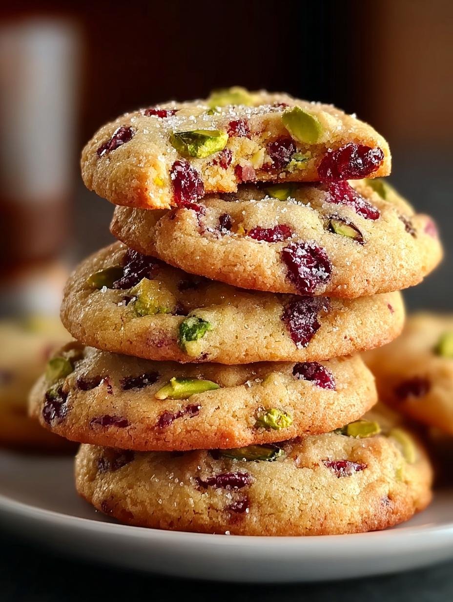 Cranberry Orange Pistachio Cookies for Festive Joy - Cranberry Orange Pistachio Cookies for a Festive Flavor Boost - additional detail
