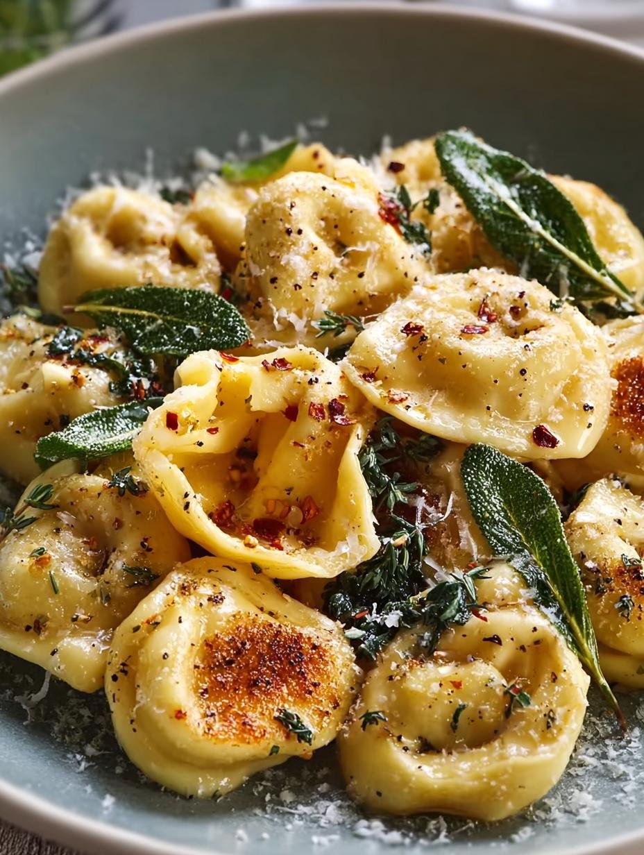 Creamy Brown Butter Tortellini