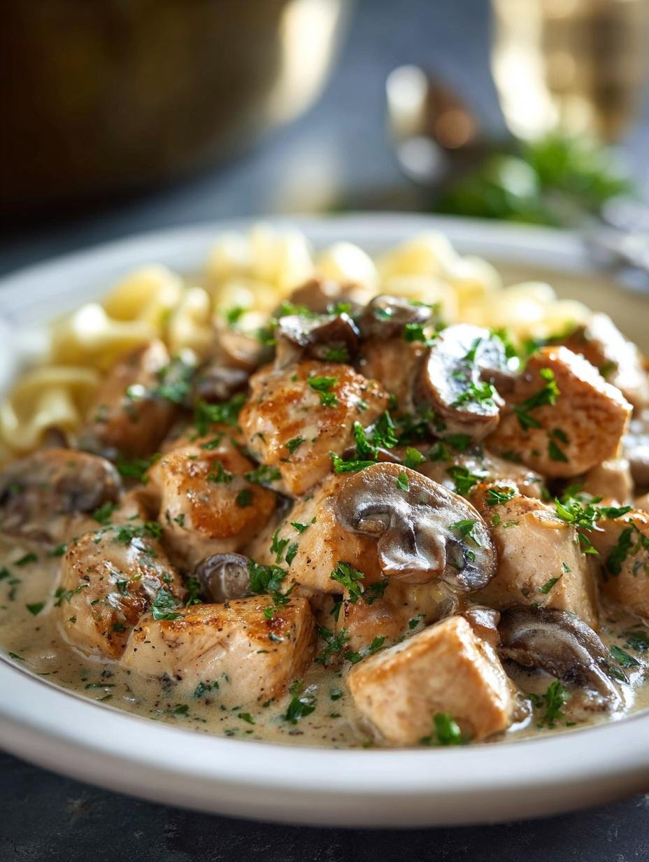 Creamy Chicken Stroganoff: 7 Comforting Steps to Perfection - Creamy Chicken Stroganoff - main visual representation