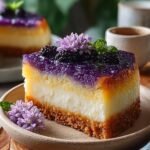 Delicious Ube Cassava Cake with Macapuno: Your Sweet Escape!