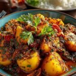 Dopiazeh Aloo Persian Potato Curry
