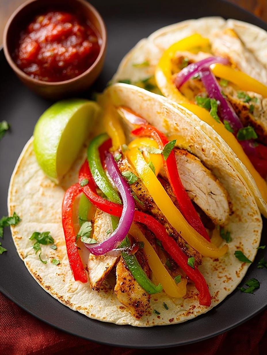 Easy Crockpot Chicken Fajitas Recipe