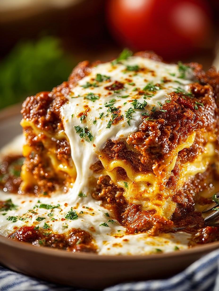 Easy No-Boil Lasagna: 7 Steps to Cheesy Perfection - Easy No-Boil Lasagna - additional detail