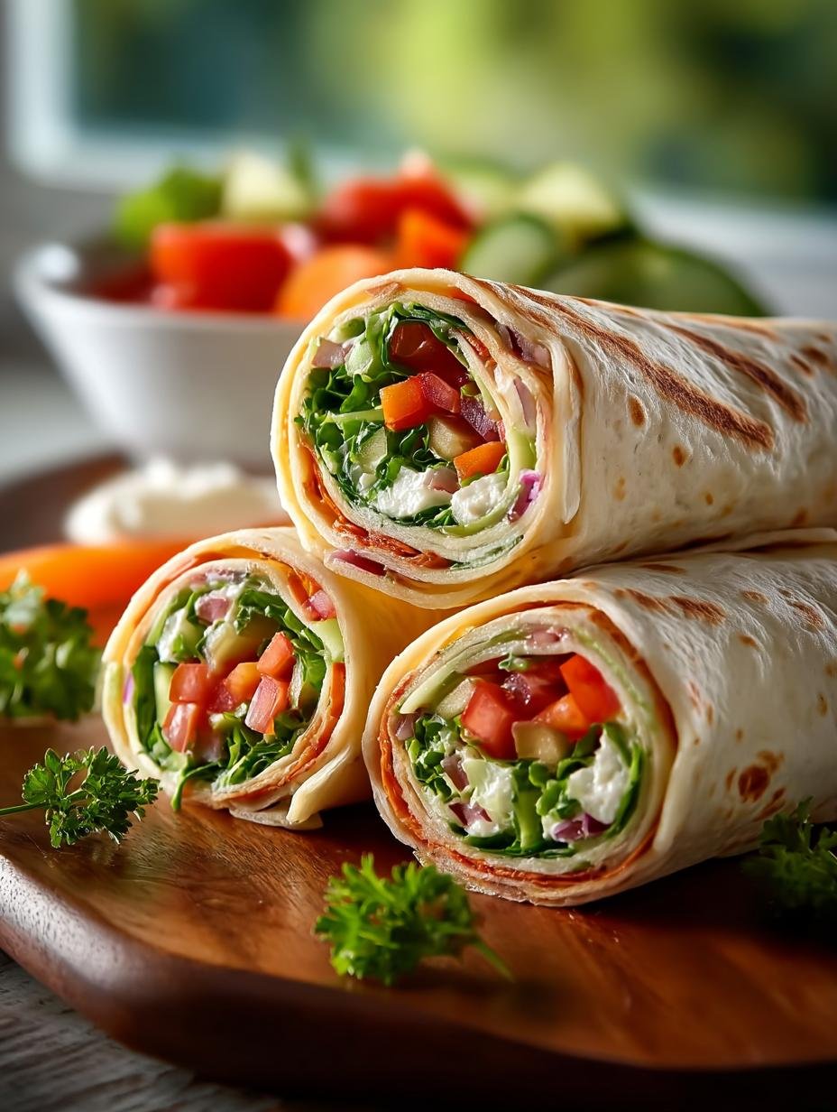 Fresh Vegetable Tortilla Roll Ups: 6 Easy Recipes to Enjoy 3 Fresh Vegetable Tortilla Roll Ups: 6 Easy Recipes to Enjoy - Fresh Vegetable Tortilla Roll Ups - additional detail