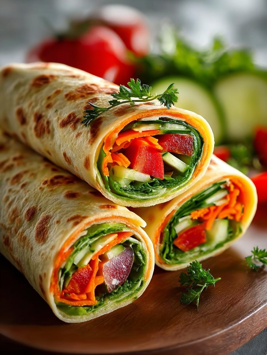 Fresh Vegetable Tortilla Roll Ups: 6 Easy Recipes to Enjoy