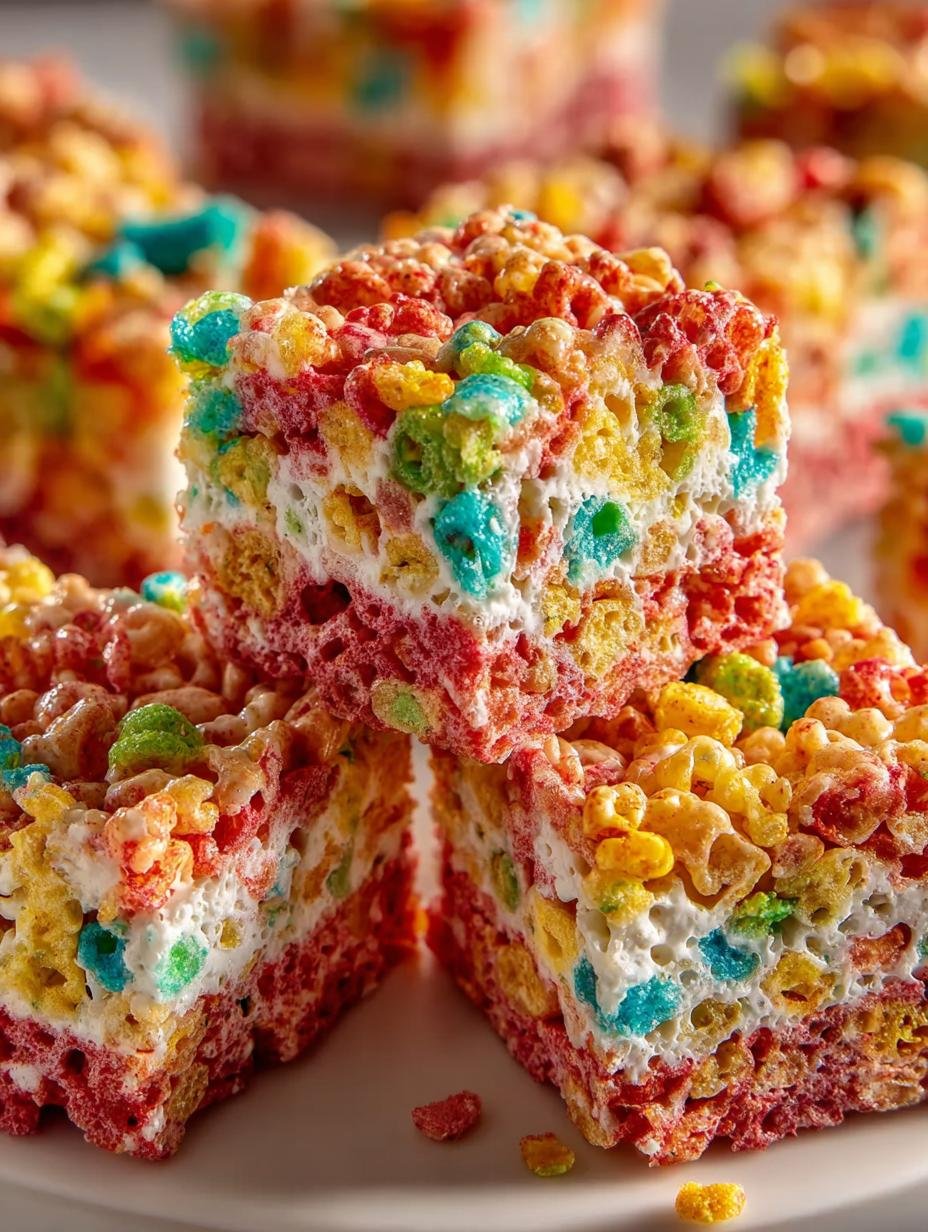Fruity Pebbles Rice Krispie Treats: 5 Easy Steps to Delight - Fruity Pebbles Rice Krispie Treats - additional detail
