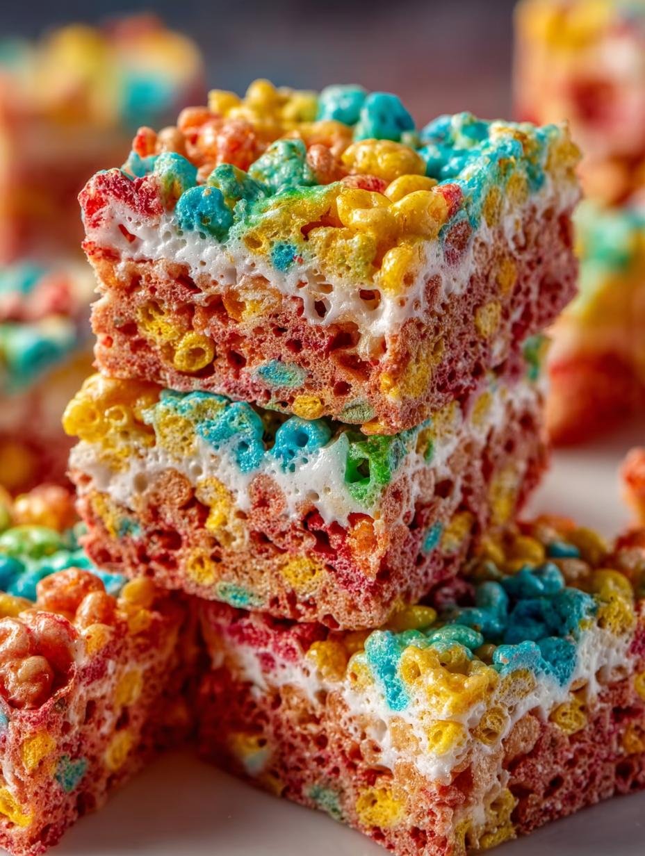 Fruity Pebbles Rice Krispie Treats: 5 Easy Steps to Delight