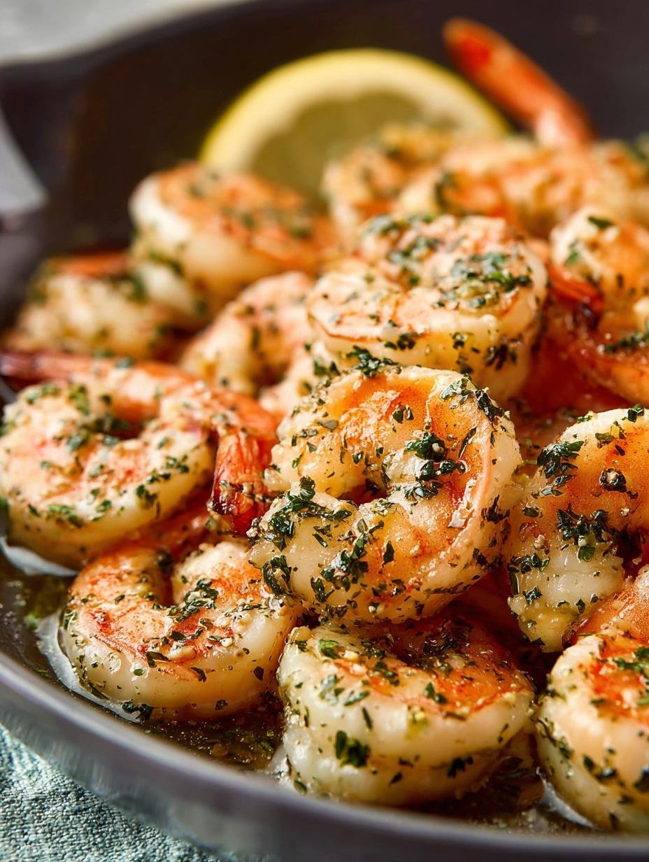 Garlic Lemon Butter Shrimp