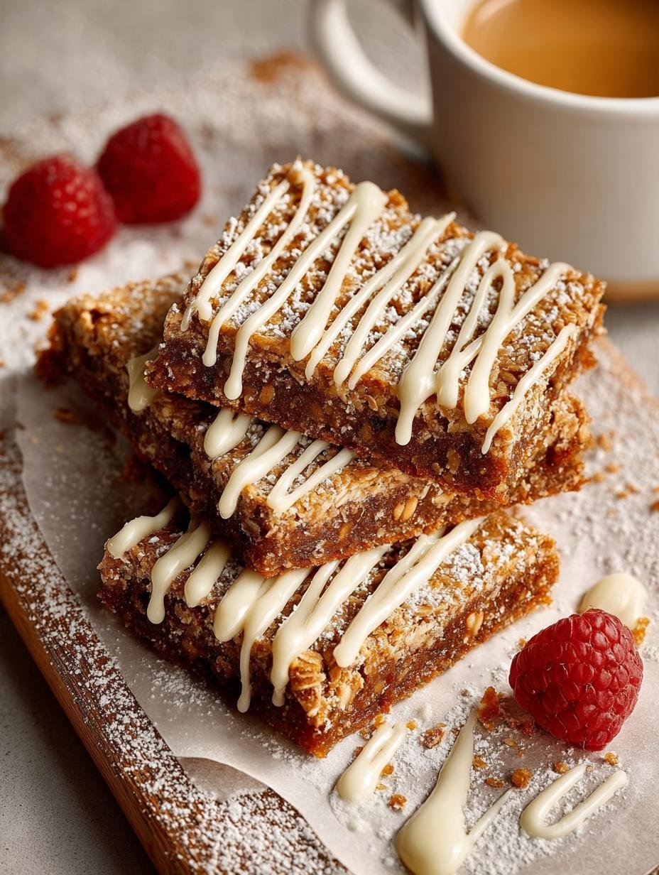 Delicious Gingerbread Oatmeal Bars Recipe for Cozy Mornings - Gingerbread Oatmeal Bars Recipe - main visual representation
