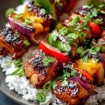 Healthy Teriyaki Chicken Skewers