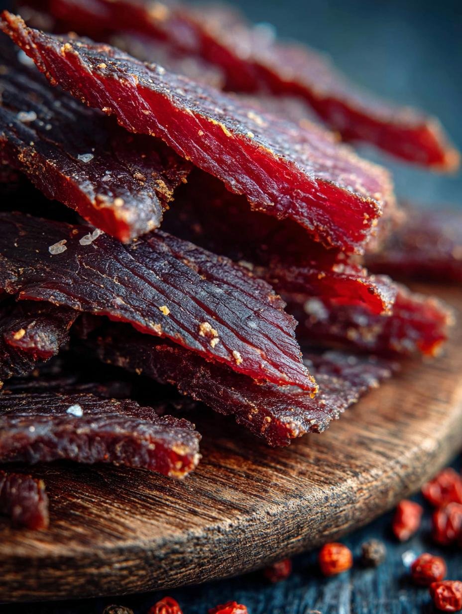 Delicious Homemade Smoked Beef Jerky Recipe to Try - Homemade Smoked Beef Jerky - main visual representation
