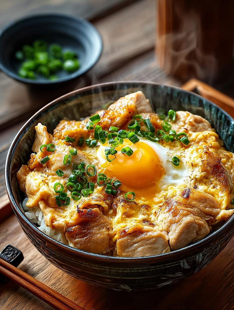Irresistible Easy Oyakodon Chicken and Egg Bowl Recipe - Irresistible Easy Oyakodon Chicken and Egg Bowl Recipe - main visual representation