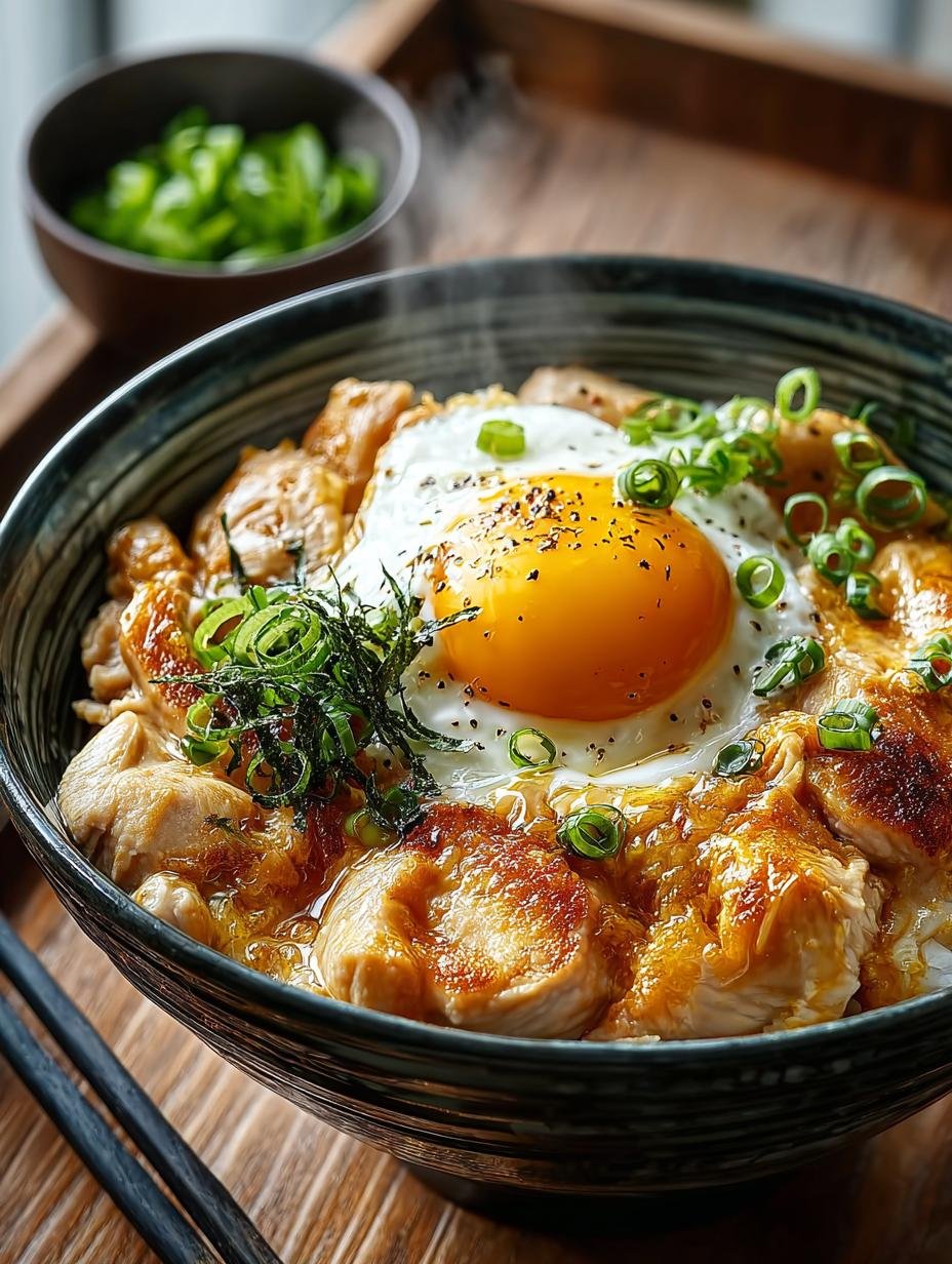 Irresistible Easy Oyakodon Chicken and Egg Bowl Recipe - Irresistible Easy Oyakodon Chicken and Egg Bowl Recipe - additional detail