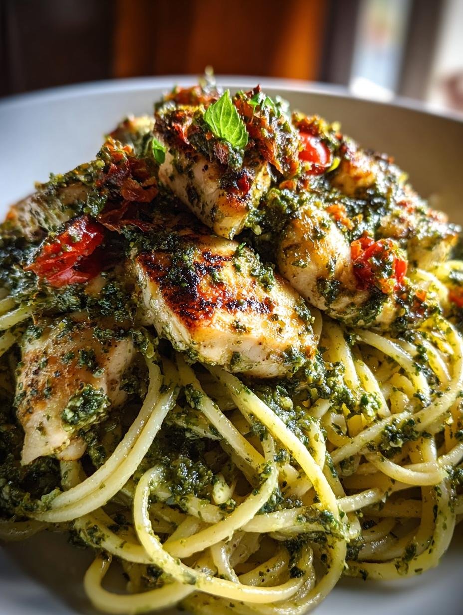 KETO PESTO CHICKEN PASTA: 5 Reasons You'll Love It - KETO PESTO CHICKEN PASTA - main visual representation