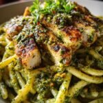 KETO PESTO CHICKEN PASTA