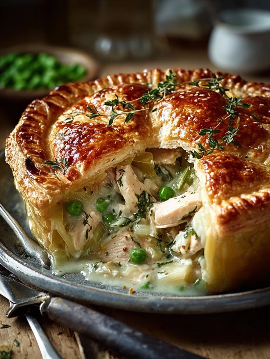 Irresistible Mary Berry Chicken Leek Pie for Cozy Nights