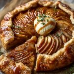 Miso Caramel Apple Galette