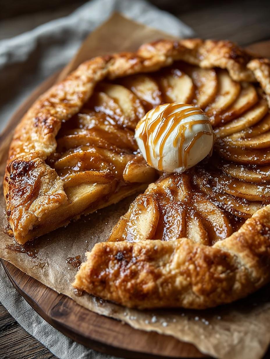 Miso Caramel Apple Galette: 7 Irresistible Flavors Combined - Miso Caramel Apple Galette - additional detail