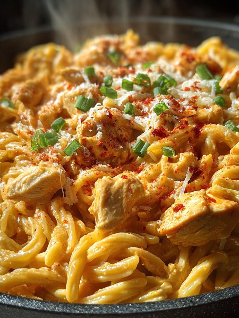 One-Pot Buffalo Chicken Pasta: 30-Minute Comfort Food - One-Pot Buffalo Chicken Pasta - additional detail