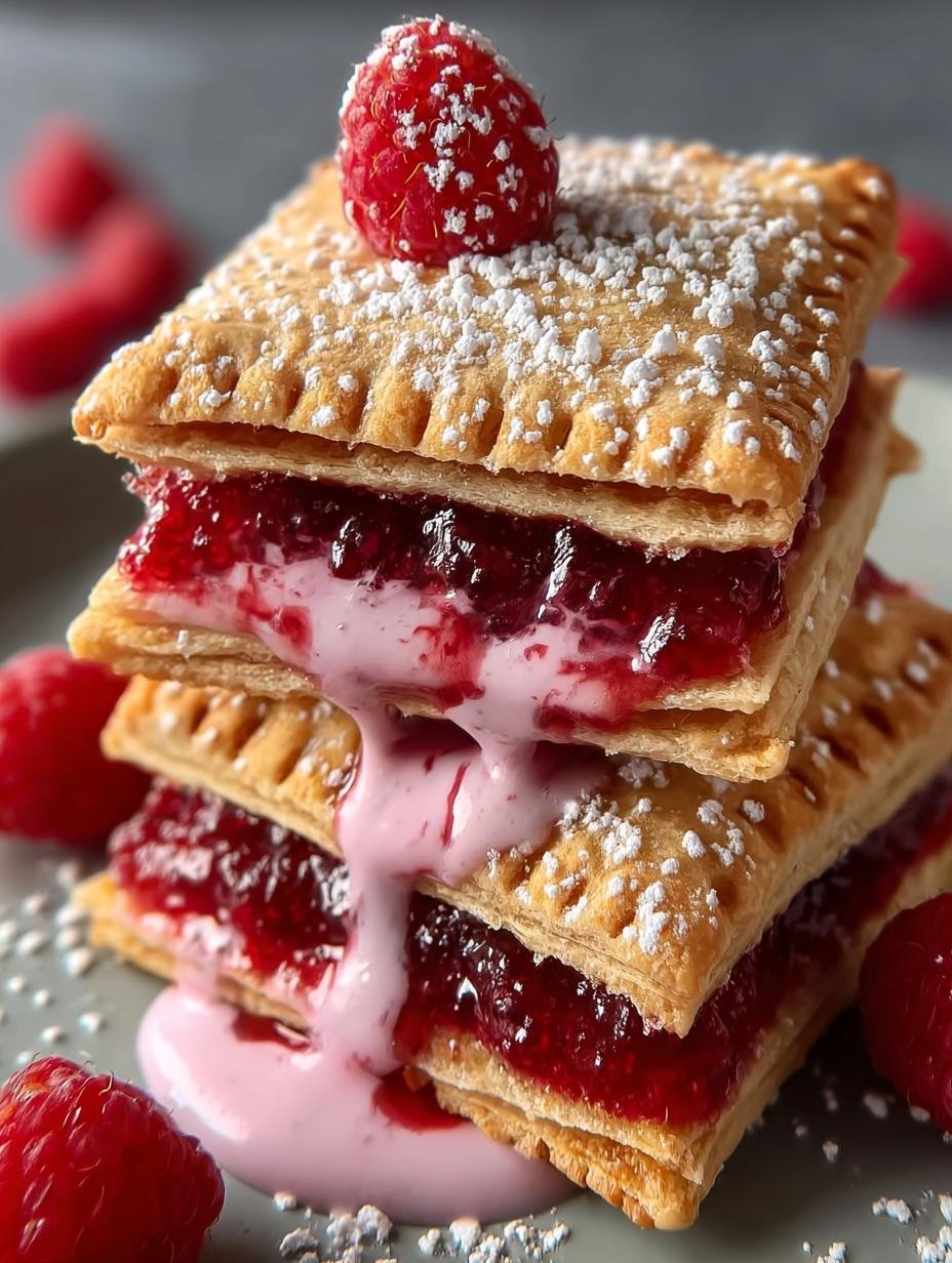 Raspberry Protein Pop Tarts: 12 Ways to Enjoy Guilt-Free Treats - Raspberry Protein Pop Tarts - additional detail