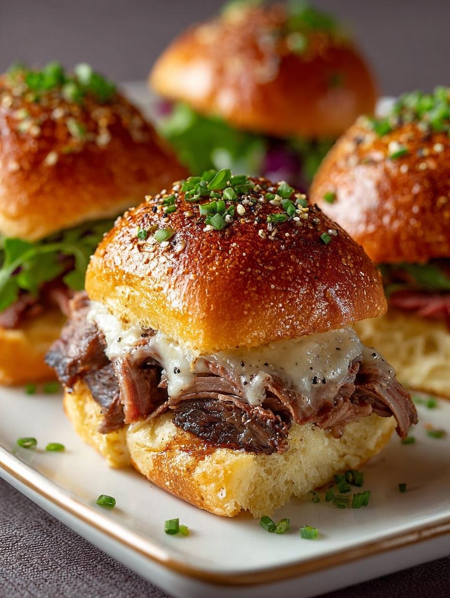 Roast Beef Sliders Recipe: 12 Irresistible Mini Delights - Roast Beef Sliders Recipe - main visual representation