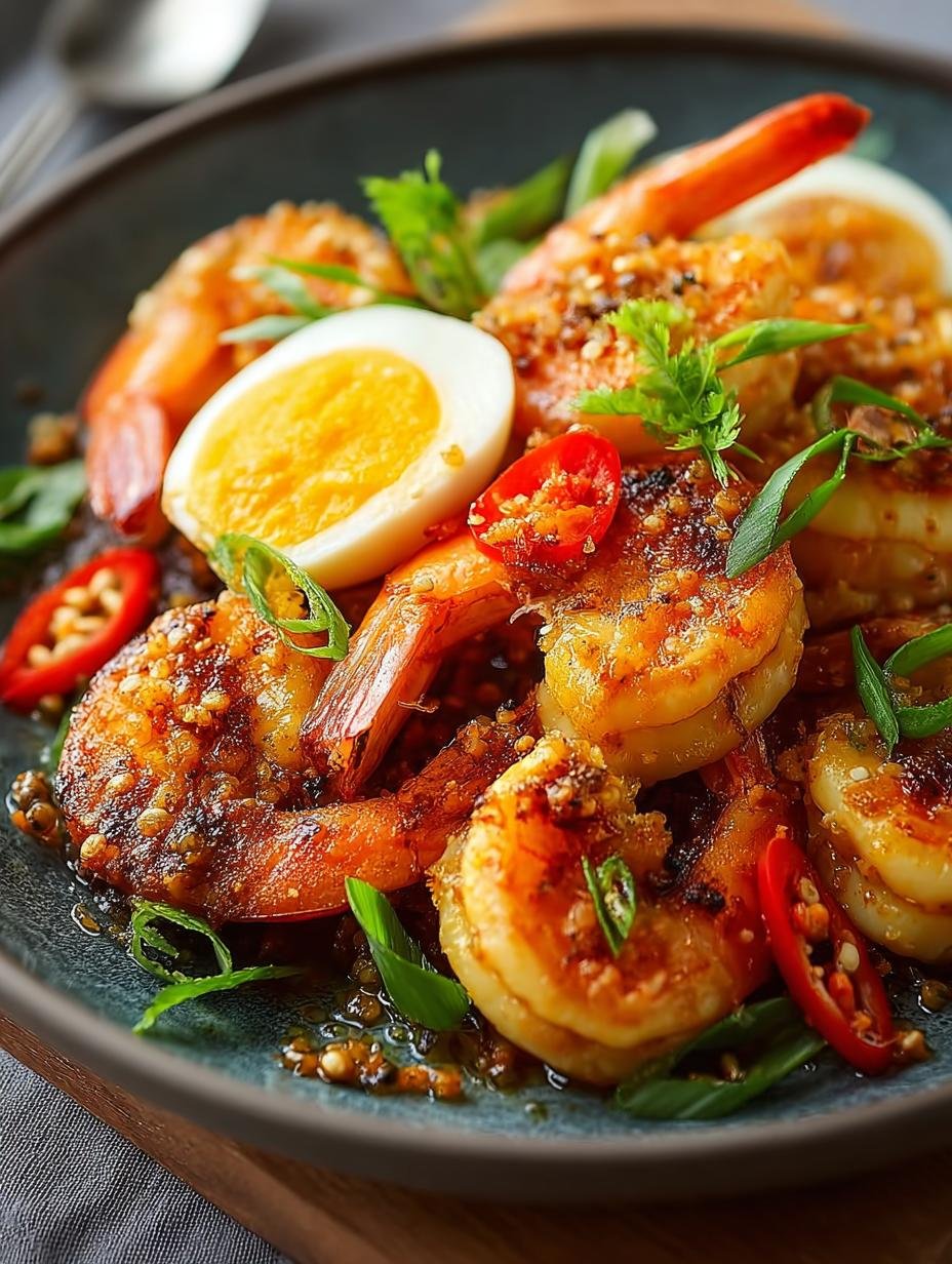 SALT EGG YOLK PRAWNS: 10 Irresistible Ways to Enjoy - SALT EGG YOLK PRAWNS - additional detail