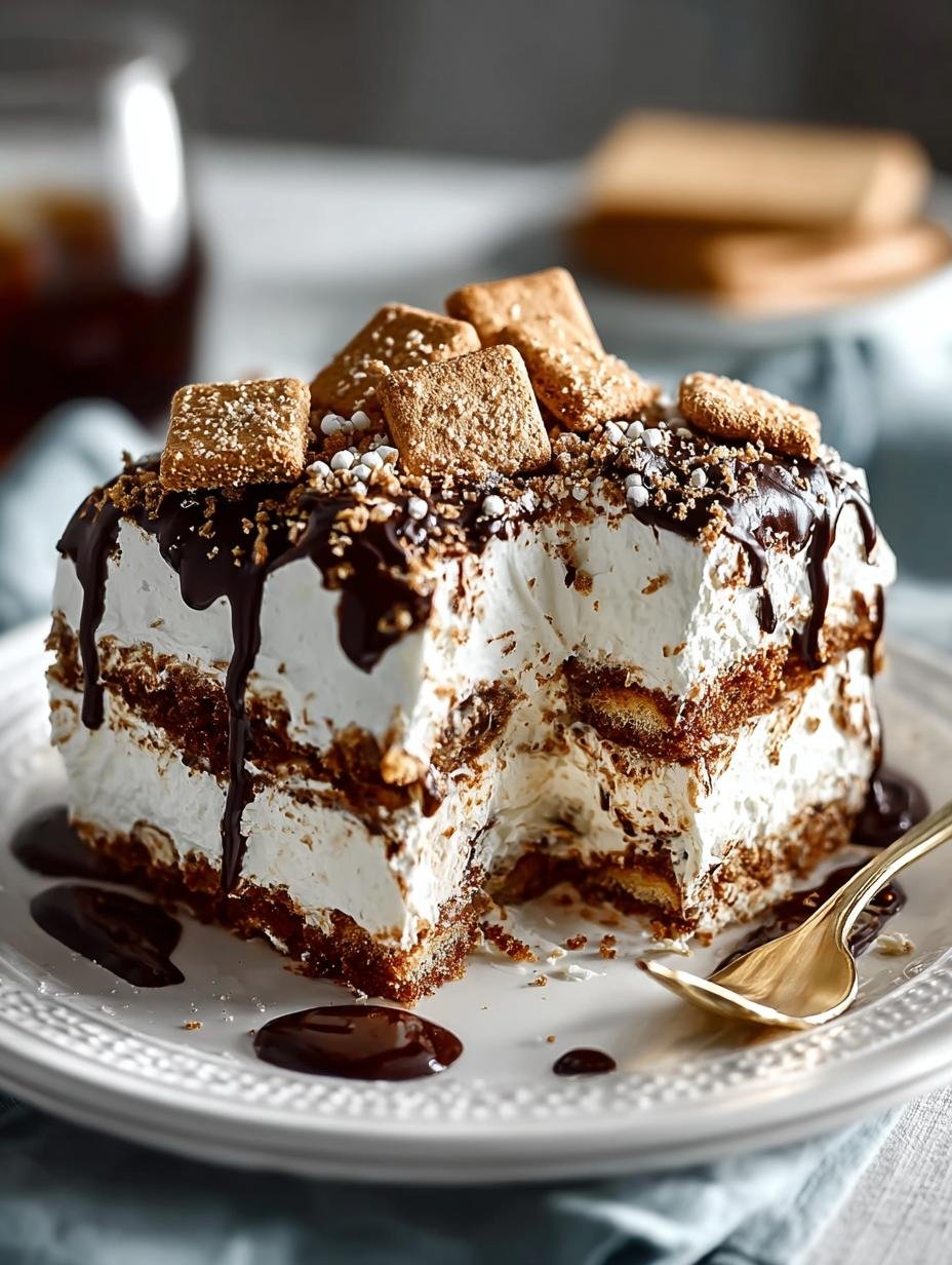S’Mores Icebox Cake: 7 Reasons to Love This No-Bake Delight - S’Mores Icebox Cake: Your Ultimate No-Bake Summer Delight - additional detail