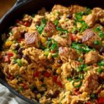 SOUTHWEST CHICKEN RICE SKILLET